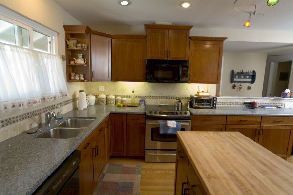 Cherry Cabinet Remodeling in Spicewood